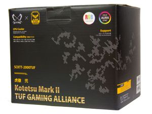 Scythe Kotetsu Mark II TUF Gaming Alliance Processor Koeler 12 cm Zwart, Geel