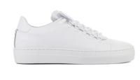Nubikk Heren Sneakers in Leder (Wit)