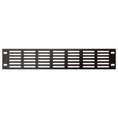 DAP 19 inch Ventilatieplaat  2U Iron 2mm