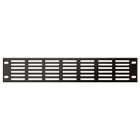 DAP 19 inch Ventilatieplaat  2U Iron 2mm