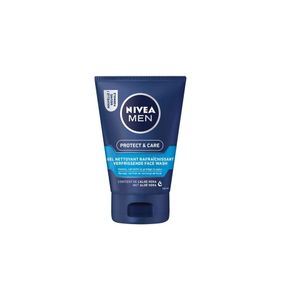 Men deep clean face wash