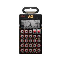 Teenage Engineering PO-28 robot synthesizer en sequencer (Pocket Operator met 8-bit geluiden, LCD display, luidspreker, 16 punch-in effecten, step sequencer, parameter lock, jam sync), zwart