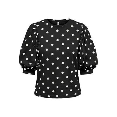 ONLY 15224909 Top Ronde hals Korte mouw Katoen