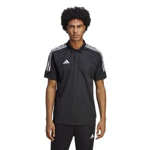 adidas Tiro 23 League Polo Zwart Wit