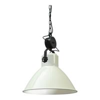 Masterlight Retro industrie hanglamp Industria 44 Bud wit met zwart 2011-06-06-EV-K