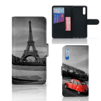 Huawei P20 Flip Cover Eiffeltoren - thumbnail