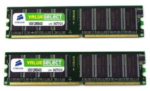 Corsair 8GB (2x4GB) DDR3 1600MHz UDIMM geheugenmodule