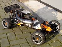 Victory RC "Track" uitlaat met ingebouwde demper voor oa. HPI Baja - thumbnail