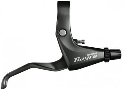 Shimano remgreep Tiagra 4700 V-brake rechts 2-vinger zwart Shimano remgreep Tiagra 4700 V-brake rechts 2-vinger zwart