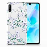 Huawei P30 Lite Uniek TPU Case Blossom White - thumbnail