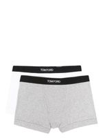 TOM FORD lot de deux boxers à bande logo - Blanc - thumbnail