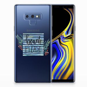 Samsung Galaxy Note 9 Telefoonhoesje met Naam Boho Beach