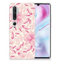 Xiaomi Mi Note 10 Pro TPU Case Pink Flowers