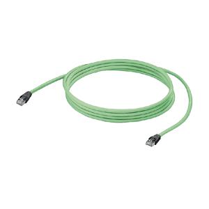 Weidmüller 8829560000 RJ45 Netwerkkabel, patchkabel CAT 5, CAT 5e SF/UTP 1.00 m Groen Vlambestendig, Snagless 1 stuk(s)