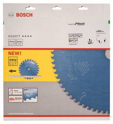 Bosch Accessories Expert for Wood 2608642499 Cirkelzaagblad 300 x 30 x 2.4 mm Aantal tanden: 72 1 stuk(s)