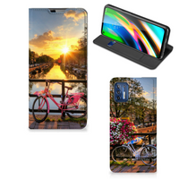 Motorola Moto G9 Plus Book Cover Amsterdamse Grachten