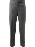 Thom Browne cropped tailored trousers - Gris - thumbnail