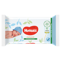 Huggies Babydoekjes Natural Biodegradable bij Jumbo