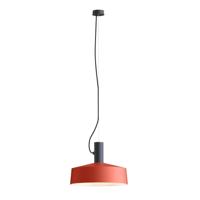 Wever & Ducre - Roomor 1.0 Shade 3.0 Hanglamp Zwart / Rood