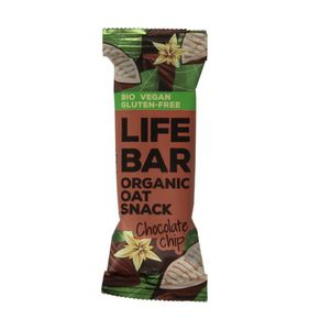 Lifebar oatsnack chocolate chip bio