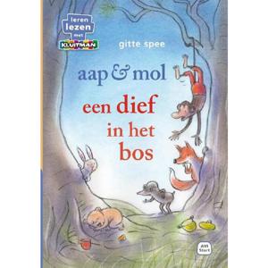 Kluitman Aap & Mol - Een Dief In Het Bos (AVI Start)