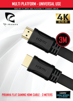 Piranha High Speed HDMI Cable 3M