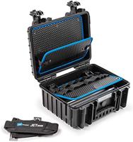 B&W JET 3000 Gereedschapskoffer met gereedschapshouderlussen (koffer van PP, volume 11,7 l, 33,3 x 23,5 x 15 cm binnen) 117.16/L, zonder gereedschap