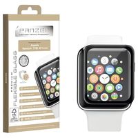 Panzer Flexibel Glas Apple Watch Series 9/8/7 Screenprotector - 41mm - Zwart