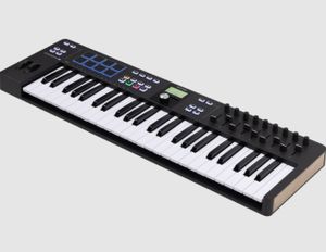 Arturia Keylab Essential 49 MK3 MIDI toetsenbord 49 toetsen USB Zwart, Wit