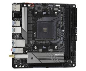 ASRock A520M-ITX/ac Moederbord Socket AMD AM4 Vormfactor Micro-ATX