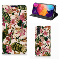 Samsung Galaxy A50 Smart Cover Flowers