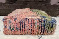 Marokkaanse Poef 60cm x 60cm x 25cm nr: 17856 incl. vulling