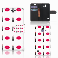Huawei Ascend Y550 Telefoon Hoesje Lipstick Kiss