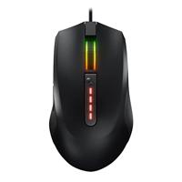 CHERRY MC 2.1, bedrade gamingmuis, precieze 5000 dpi Pixart-sensor, RGB-verlichting, programmeerbare gebruikersprofielen, ergonomische rechtshandige muis, zwart