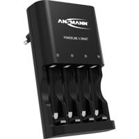 Ansmann Powerline 4 Smart Batterijlader NiCd, NiMH AAA (potlood), AA (penlite) - thumbnail