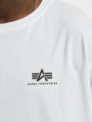 Alpha Industries / t-shirt Backprint in wit Alpha Industries / t-shirt Backprint in wit