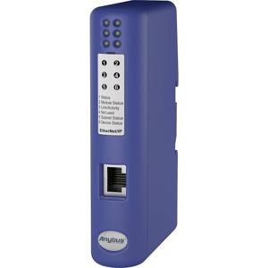 Anybus AB7007 EtherNet/IP, Modbus-TCP Serial converter RS-232, RS-422, RS-485, Sub-D9 galvanisch gescheiden, Ethernet 24 V/DC 1 stuk(s)