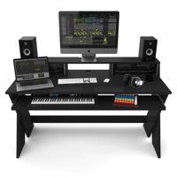 Glorious Sound Desk Pro Black studiomeubel zwart