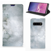 Bookcase Samsung Galaxy S10 Painting Grey - thumbnail