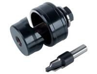 wolfcraft Gatsnijderset, 2-dlg., Ø 35 mm I 3762000 I Voor eenvoudig en exact ponsen van gaten in spoelbakken