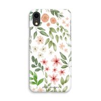 Botanical sweet flower heaven: iPhone XR Volledig Geprint Hoesje - thumbnail