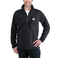 Carhartt Fallon Half-Zip Sweatshirt Zwart Vest Heren 