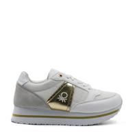 Benetton Bull Mix sneakers wit/goud