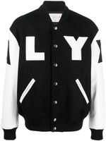 1017 ALYX 9SM veste teddy à logo imprimé - Noir