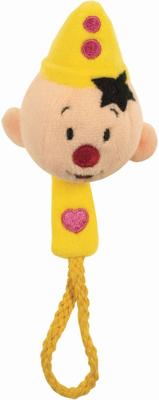 Studio 100 fopspeenketting Bumba junior textiel geel/crème Studio 100 fopspeenketting Bumba junior textiel geel/crème