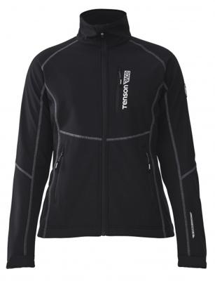 Tenson softshell jack Race dames polyester/spandex zwart Tenson softshell jack Race dames polyester/spandex zwart
