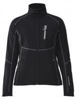Tenson softshell jack Race dames polyester/spandex zwart