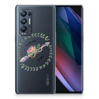 OPPO Find X3 Neo Telefoonhoesje met Naam Boho Dreams