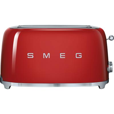 Smeg TSF02RDEU broodrooster 4 snede(n) Rood 1500 W