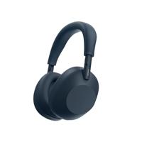 SONY WH-1000XM6 Vlaggenschip Noise Cancelling Over-Ear Draadloze Bluetooth Hoofdtelefoon, Handtekening Hi-Res Geluid, Comfort, Opvouwbaar Ontwerp, Duurzame Etui, 30 HR Batterij, iOS & Android - Blauw